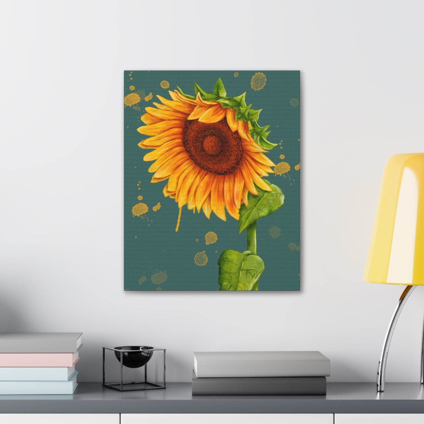 Sunflower Splatter