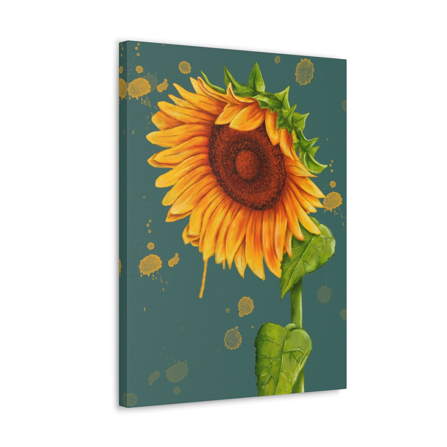 Sunflower Splatter