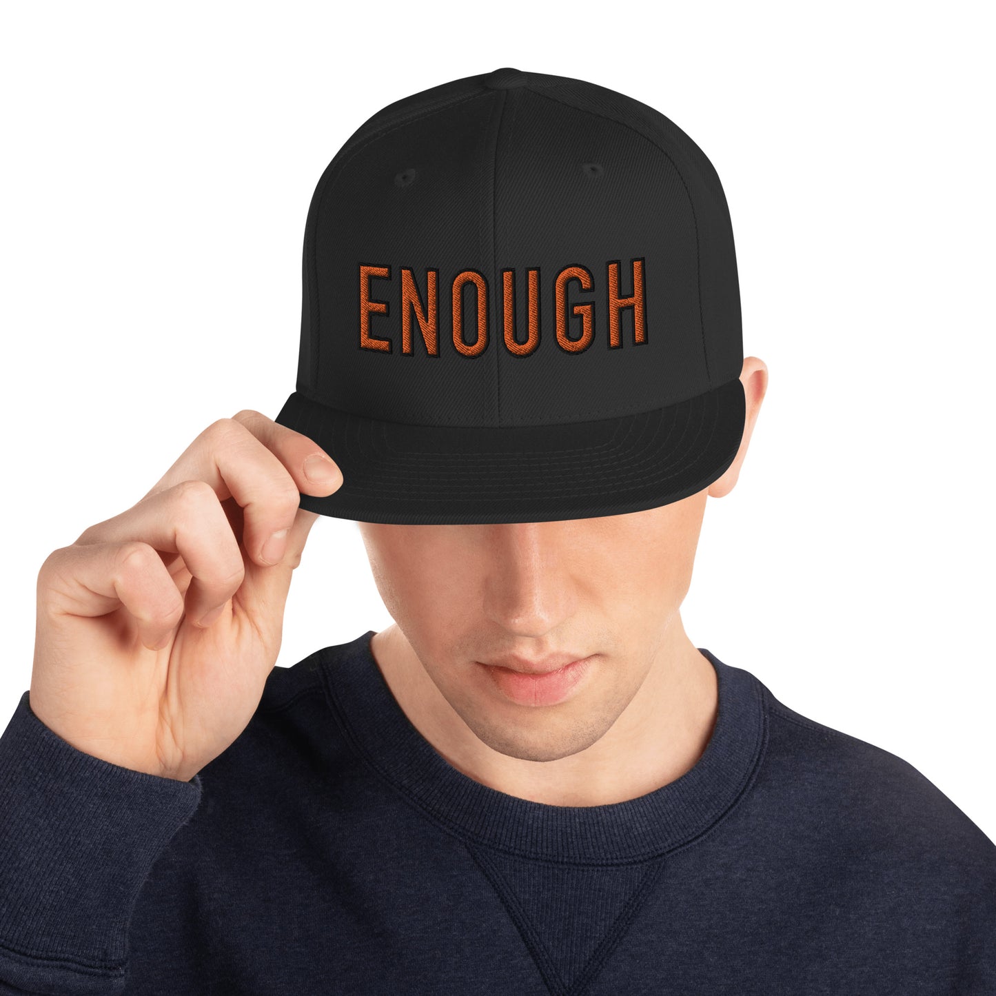 Enough Snapback Hat
