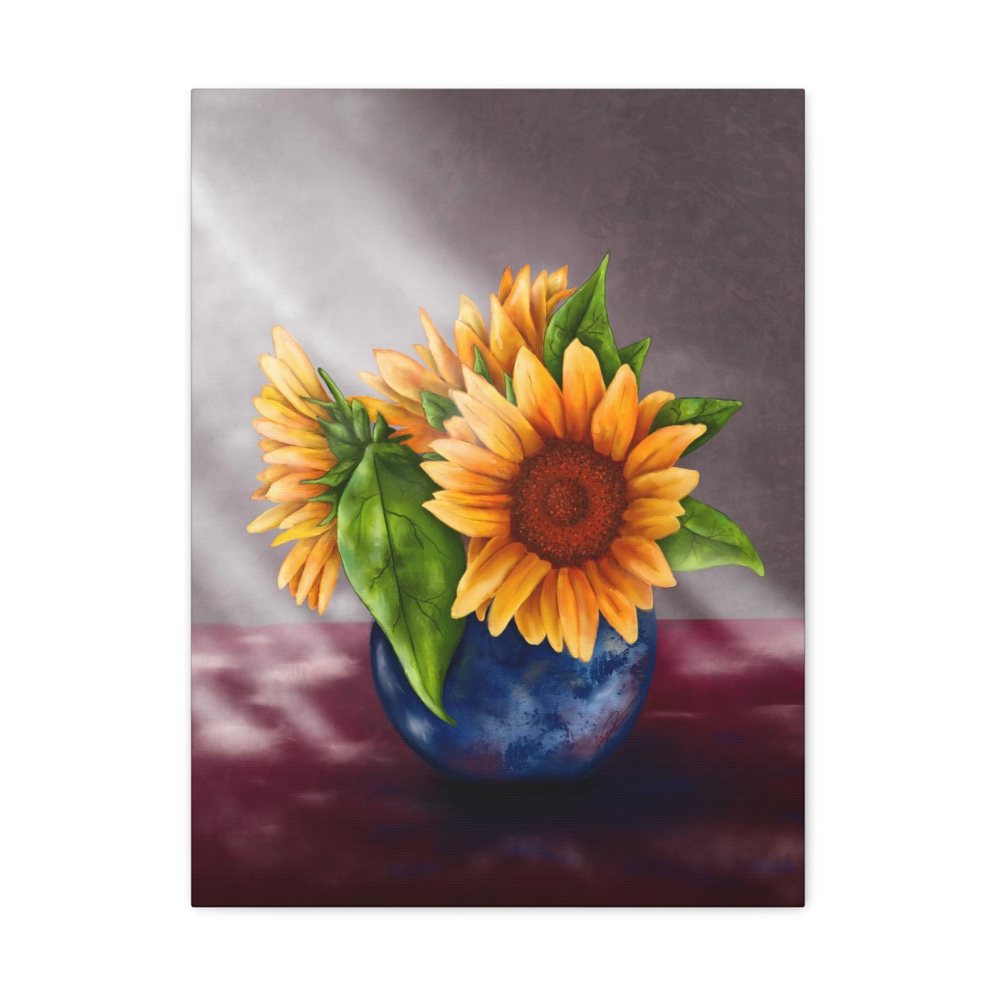 Sunflower Vase