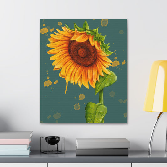 Sunflower Splatter