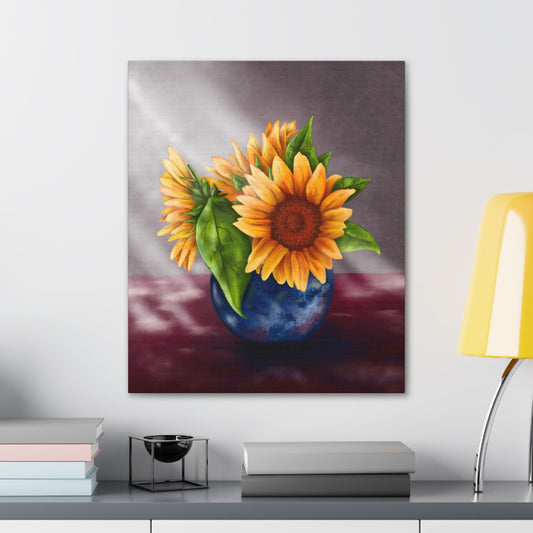 Sunflower Vase